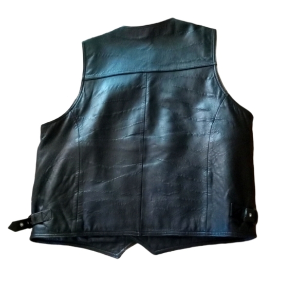 Prince William Italy Style Men’s leather vest - Picture 2 of 11